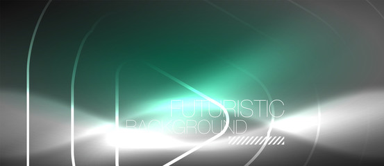 Obraz premium Vector neon color abstract background