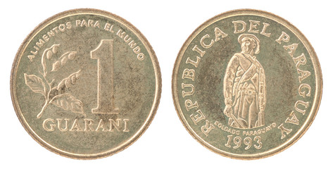 Coin Paraguay Guarani