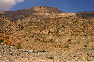 Fototapeta na wymiar Landscapes of Oman