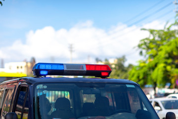 警察車両　パトカー © Imaging L