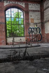 Foto op Canvas Ruins of Beelitz-Heilstätten Lost place Berlin Brandenburg  © seb868