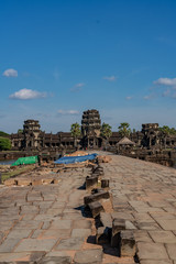 Causeway at entrance of Angkor Wat