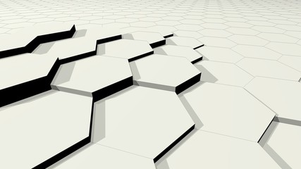 Hexagram Kubus 3D Modell