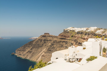 Santorini Fira, Greece - landscape