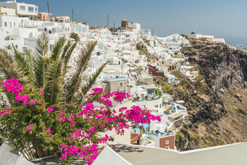 Santorini Fira, Greece - landscape