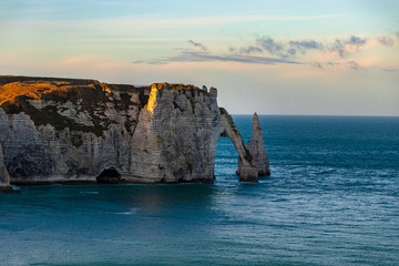 Etretat Normandie/Frankreich Alabaster Küste/Winter 2018