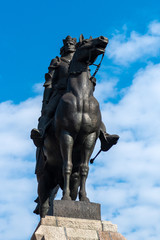 Obraz premium The Grunwald Monument in Krakow, Poland