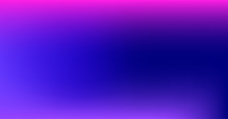 Purple Blue Gradient Vibrant Dreamy Vector Background. Sunrise, Sunset, Sky, Water Color Overlay Neon Design Element. Luxury Trendy Holograph Defocused Texture. Digital Funky Cool Tech Gradient Paper.