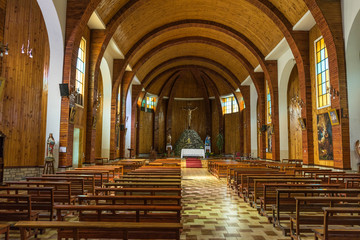 Tower church San Martin de los Andes