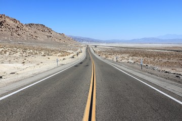 Desert road, California