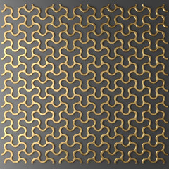 3D wall art, paintings with gold leaf