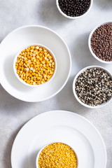 Raw Pulses Or Lentils - Sabut Masoor, Sabut Urad, Chana, Urad 
