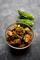 Karela Achar / Bitter Gourd Pickle, popular Indian recipe