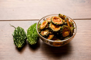 Karela Achar / Bitter Gourd Pickle, popular Indian recipe