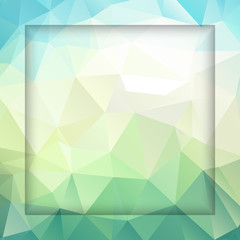 fresh polygonal background