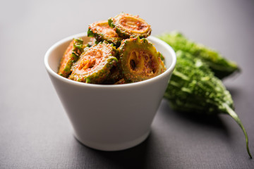 Karela Achar / Bitter Gourd Pickle, popular Indian recipe