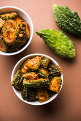 Karela Achar / Bitter Gourd Pickle, popular Indian recipe