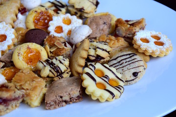 Kekse, Plätzchen, Weihnachtsgebäck, Weihnachtskekse