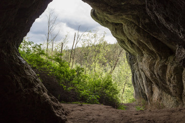 cave in the mountains