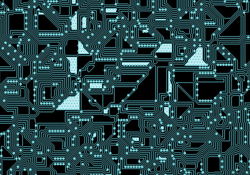 colored chip circuit background
