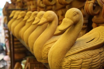 duck sculpture