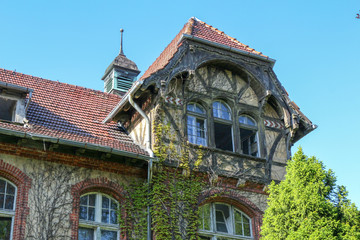 Ruines de Beelitz-Heilstätten Lieu perdu Berlin Brandebourg  