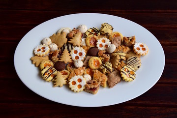 Weihnachtsgebäck, Kekse, Kaffeepause, leckere Plätzchen