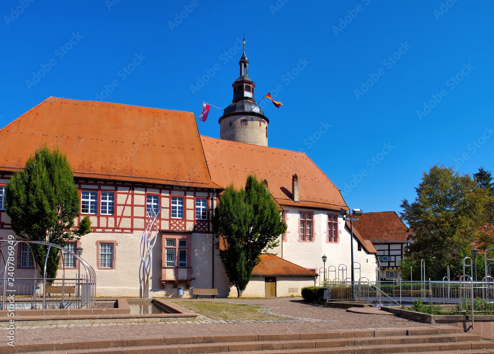 Sticker Tauberbischofsheim Schloss - Kurmainz Castle in  Tauberbischofsheim, Germany