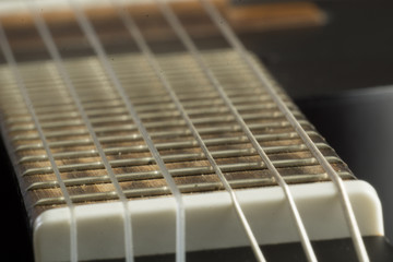 Guitar Strings Closeup