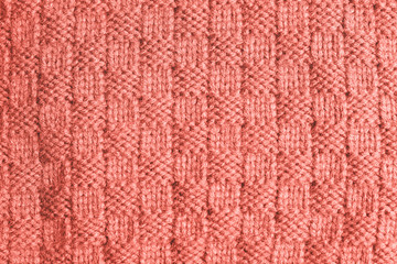 Fototapeta premium Texture of knitted fabric.