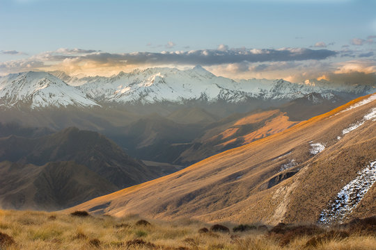 view of mountains