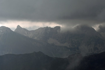 regenhimmel über dem allgäu
