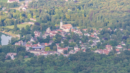 village vu du ciel