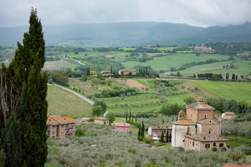 Fototapeta premium Val de orcia I