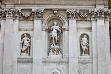 Facade of a Church in Venice