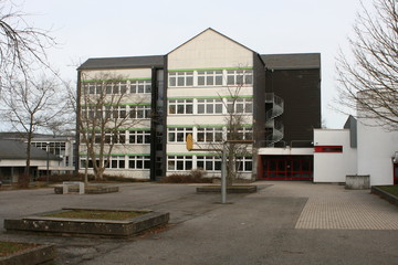 Obraz premium Schule, Schulhof
