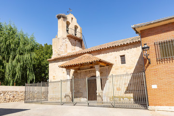parish church our lady of the assumption in Roales del Pan village, province of Zamora, Spain