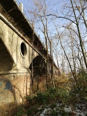 old wooden bridge