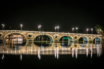Cityscapes of the French city of Toulouse