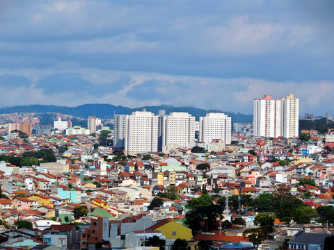 Maua city panoramic