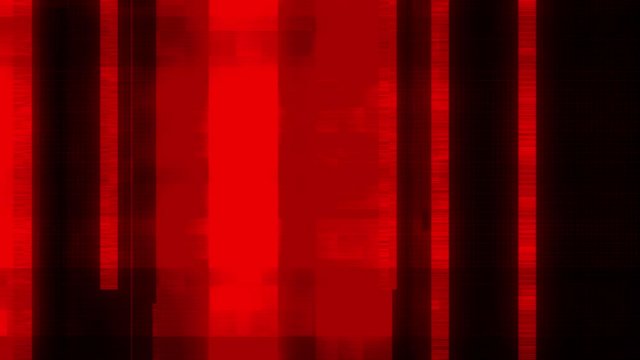Vertical Glitch Animation [4K Loop] (Red)