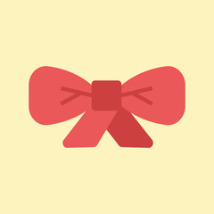 Silhouette icon bow