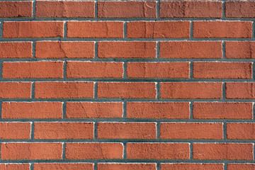 Red Brick Wall Background