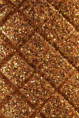 Sparkly Golden Diamond Pattern