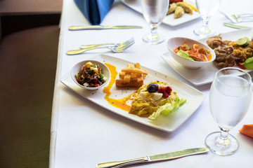 Authentic Peruvian food in a fancy restaurant. Immigrant run restaurant in Portland serving food from Peru