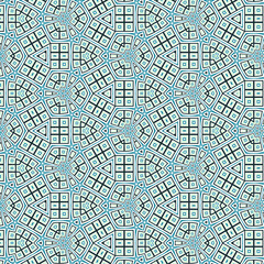 Abstract fractal geometric pattern, computer-generated illustration.