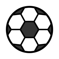 Cartoon Soccer Ball Icon