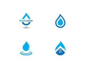 water drop Logo