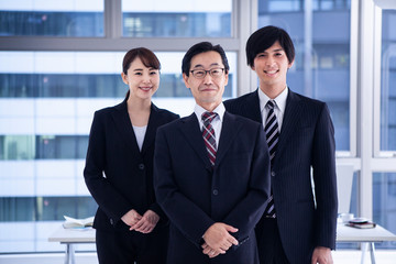 ビジネスチームのポートレート