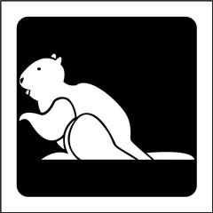 This is an animal shaped logo. This logo can be used for various businesses ranging from technologies such as logos on applications to businesses related to children and various other businesses.